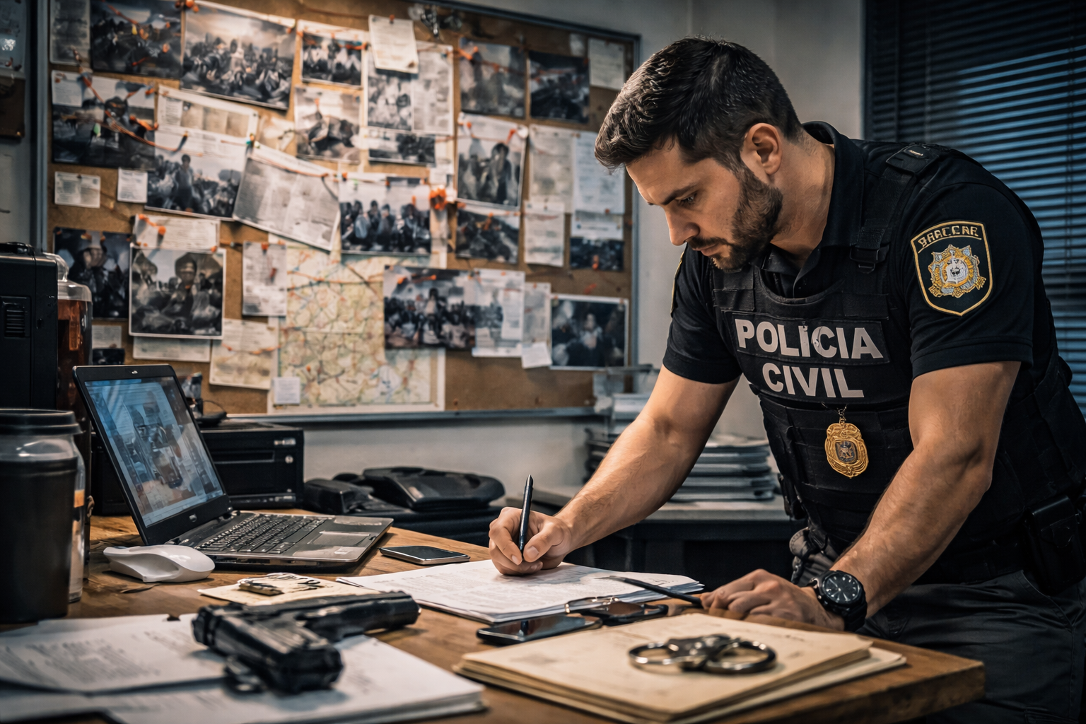 Como é ser um investigador da Polícia Civil